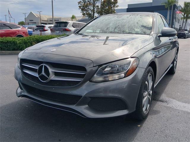 used 2017 Mercedes-Benz C-Class car, priced at $15,316