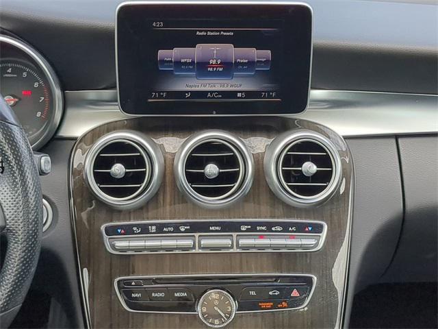 used 2017 Mercedes-Benz C-Class car, priced at $15,316