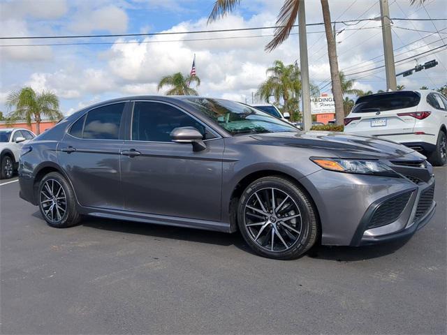 used 2022 Toyota Camry car, priced at $21,634