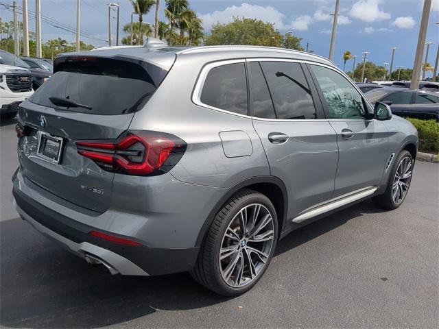 used 2023 BMW X3 car, priced at $34,939