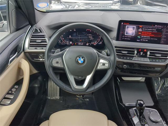 used 2023 BMW X3 car, priced at $34,939