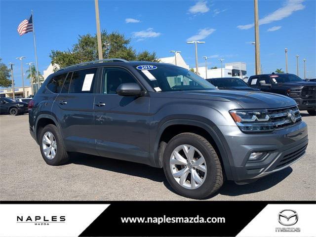 used 2019 Volkswagen Atlas car, priced at $18,999