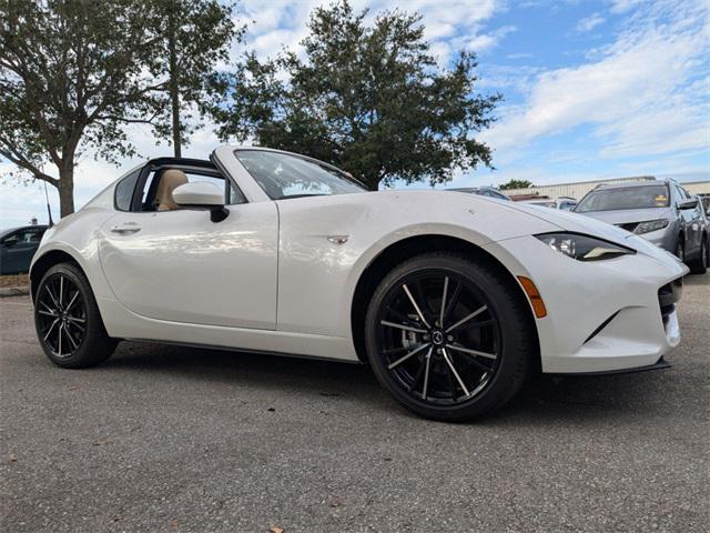 new 2024 Mazda MX-5 Miata RF car, priced at $35,279