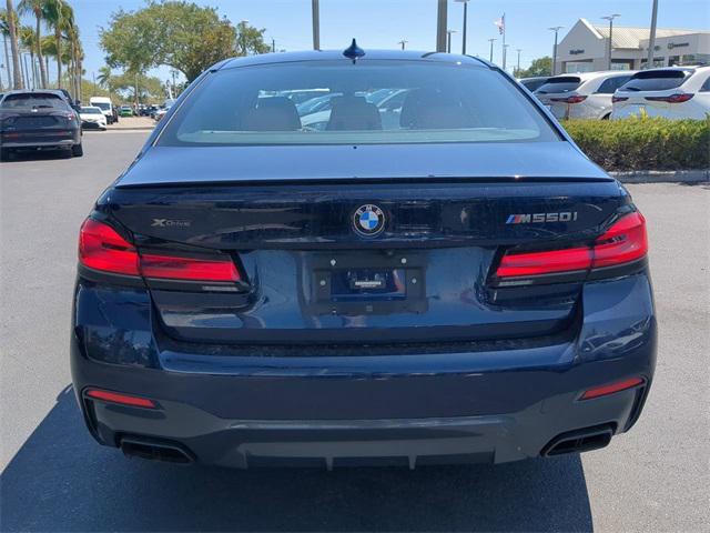 used 2023 BMW M550 car, priced at $59,999