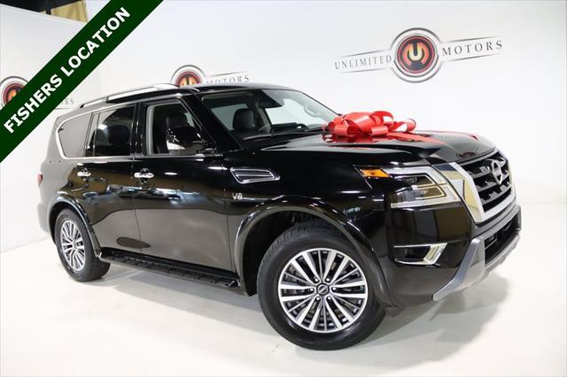 used 2022 Nissan Armada car, priced at $38,500