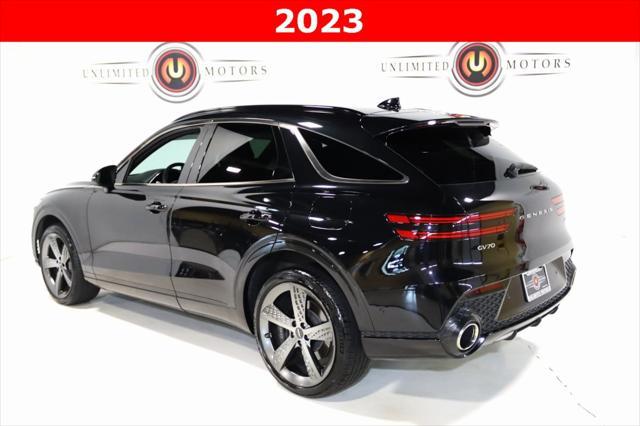 used 2023 Genesis GV70 car, priced at $38,900