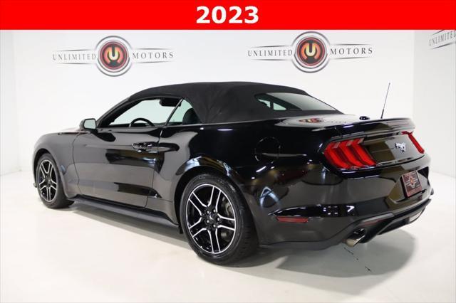 used 2023 Ford Mustang car, priced at $28,500