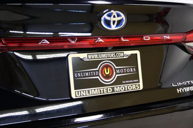 used 2021 Toyota Avalon Hybrid car, priced at $35,500