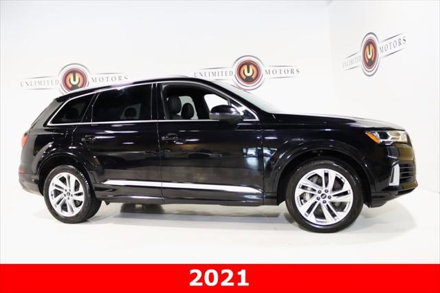 used 2021 Audi Q7 car, priced at $35,750