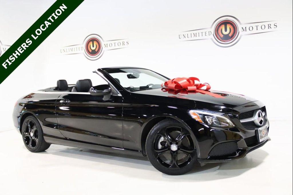 used 2017 Mercedes-Benz C-Class car, priced at $25,610