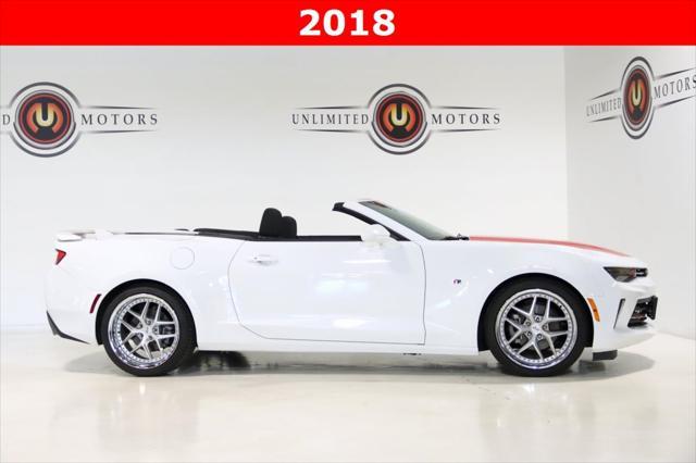 used 2018 Chevrolet Camaro car, priced at $27,690
