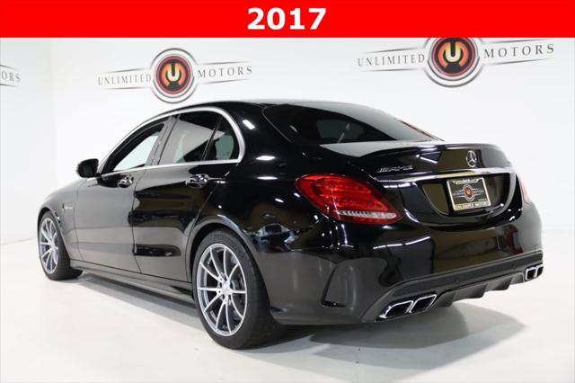 used 2017 Mercedes-Benz AMG C 63 car, priced at $33,190