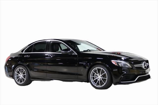 used 2017 Mercedes-Benz AMG C 63 car, priced at $33,190