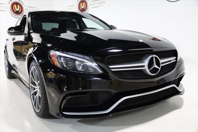 used 2017 Mercedes-Benz AMG C 63 car, priced at $33,190