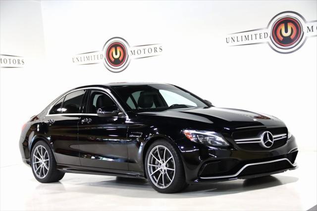 used 2017 Mercedes-Benz AMG C 63 car, priced at $33,190