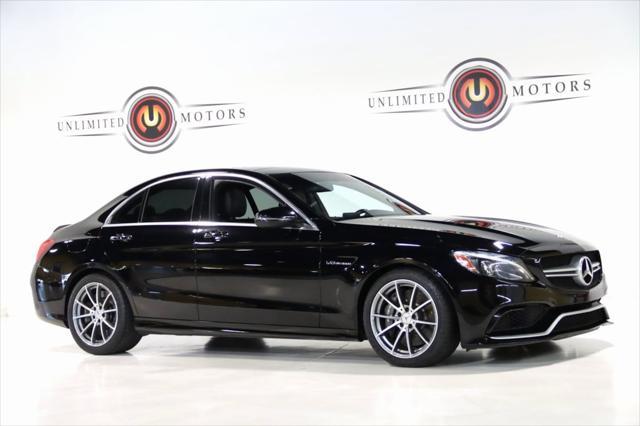 used 2017 Mercedes-Benz AMG C 63 car, priced at $33,190