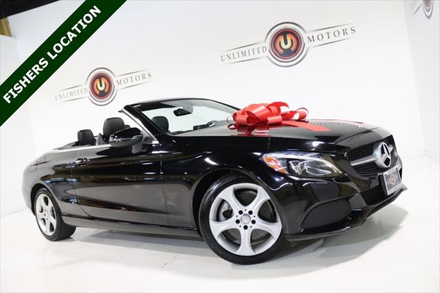 used 2017 Mercedes-Benz C-Class car, priced at $28,900