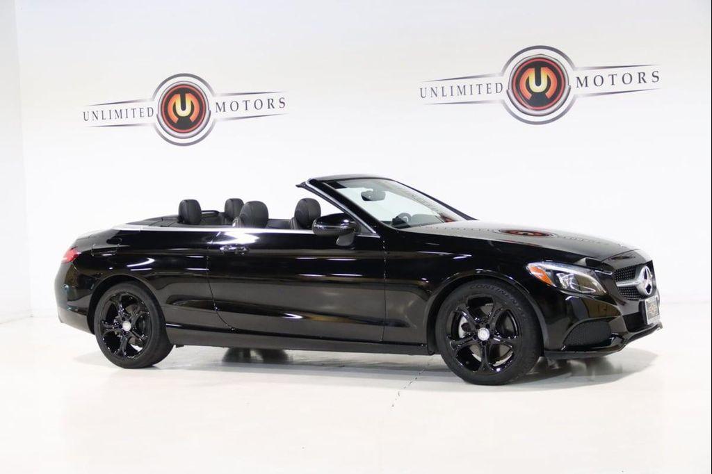 used 2017 Mercedes-Benz C-Class car, priced at $26,900