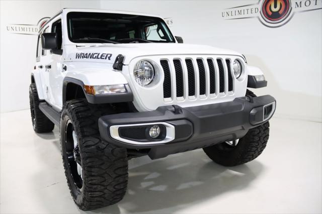 used 2020 Jeep Wrangler Unlimited car, priced at $31,900