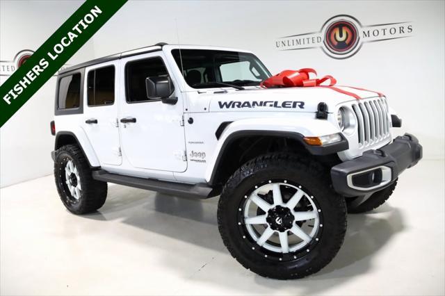 used 2020 Jeep Wrangler Unlimited car, priced at $31,900