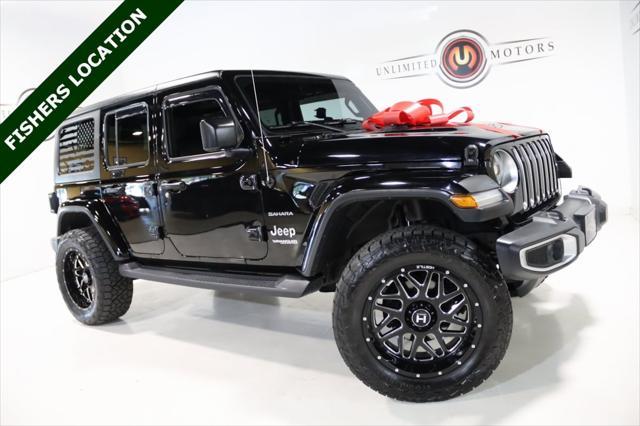 used 2018 Jeep Wrangler Unlimited car, priced at $28,390