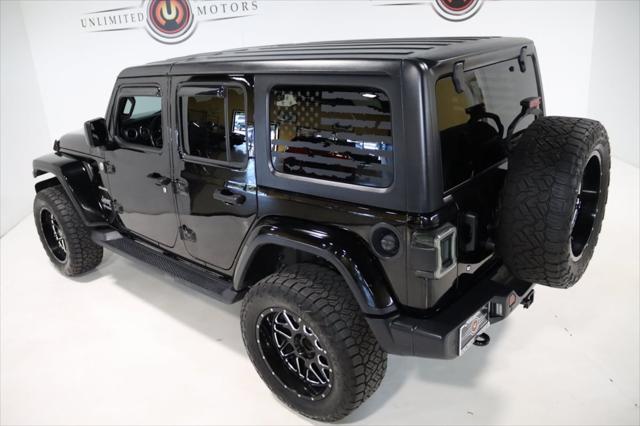 used 2018 Jeep Wrangler Unlimited car, priced at $28,390