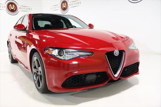 used 2018 Alfa Romeo Giulia car, priced at $17,250
