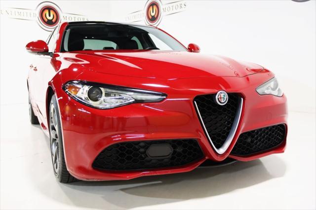 used 2018 Alfa Romeo Giulia car, priced at $17,250