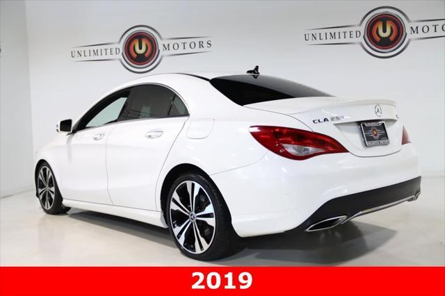 used 2019 Mercedes-Benz CLA 250 car, priced at $21,550