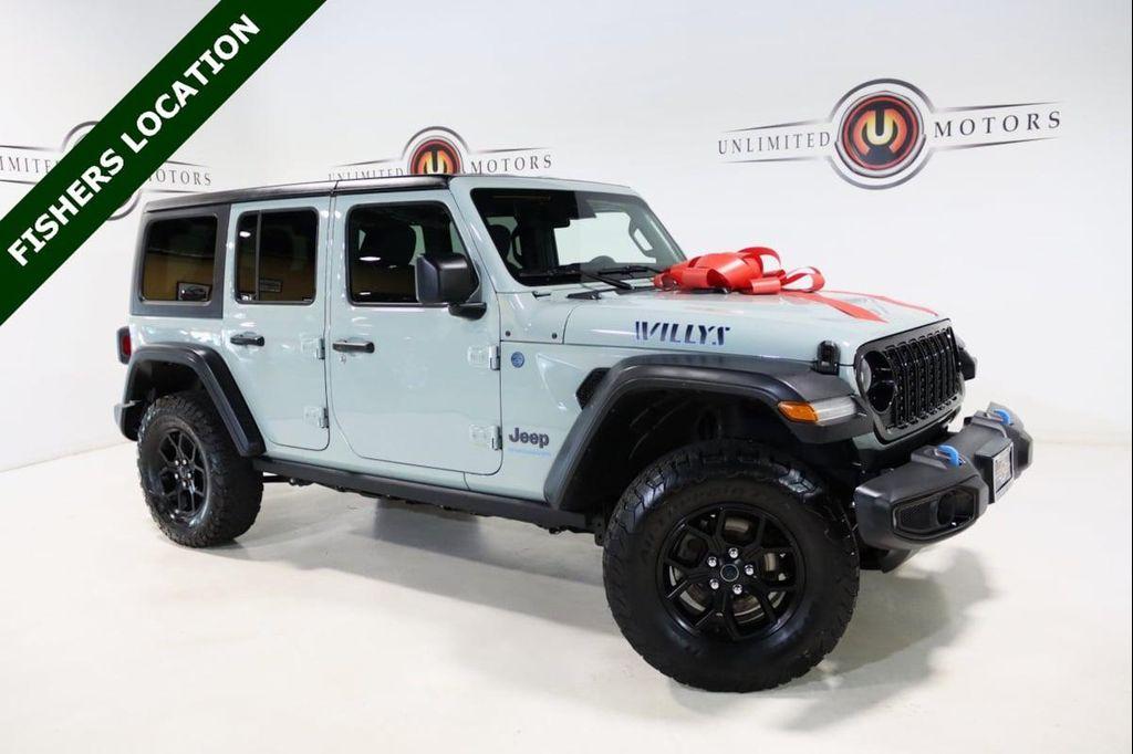 used 2024 Jeep Wrangler 4xe car, priced at $35,900