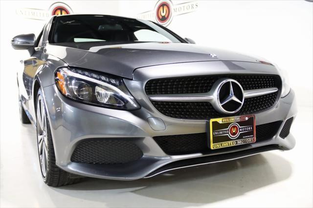 used 2017 Mercedes-Benz C-Class car, priced at $19,900