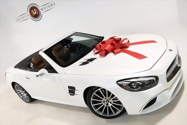 used 2019 Mercedes-Benz SL 450 car, priced at $37,900