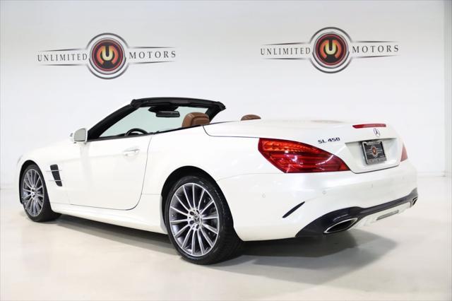 used 2019 Mercedes-Benz SL 450 car, priced at $37,900