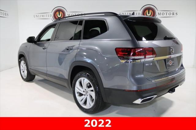 used 2022 Volkswagen Atlas car, priced at $31,900