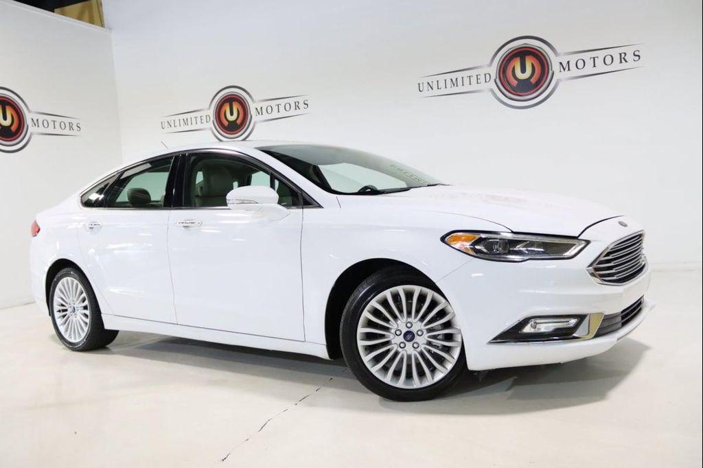 used 2017 Ford Fusion car, priced at $15,290