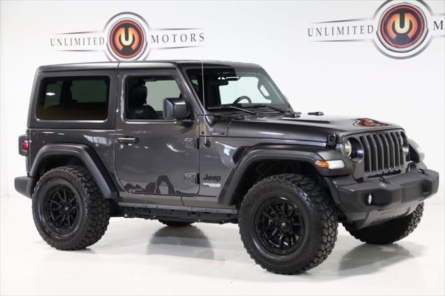 used 2021 Jeep Wrangler car, priced at $26,500