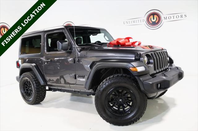 used 2021 Jeep Wrangler car, priced at $26,500