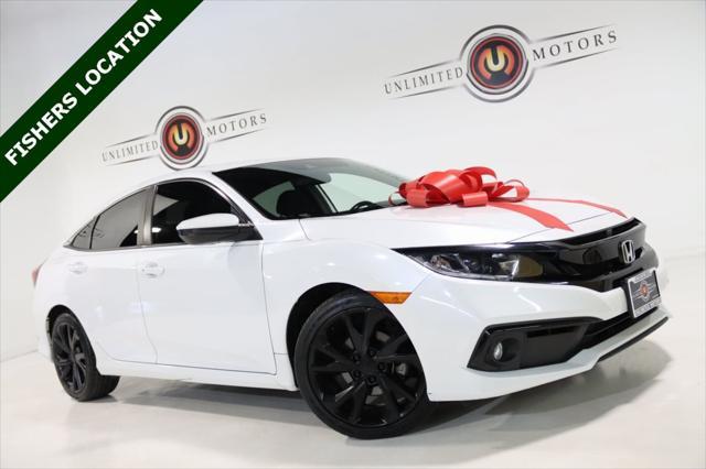 used 2021 Honda Civic car, priced at $21,200