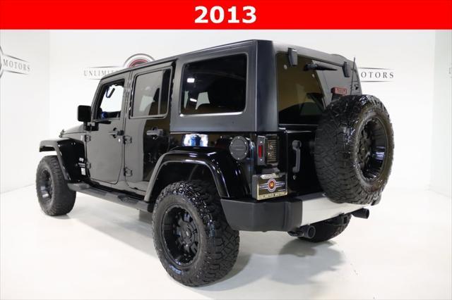 used 2013 Jeep Wrangler Unlimited car, priced at $14,970