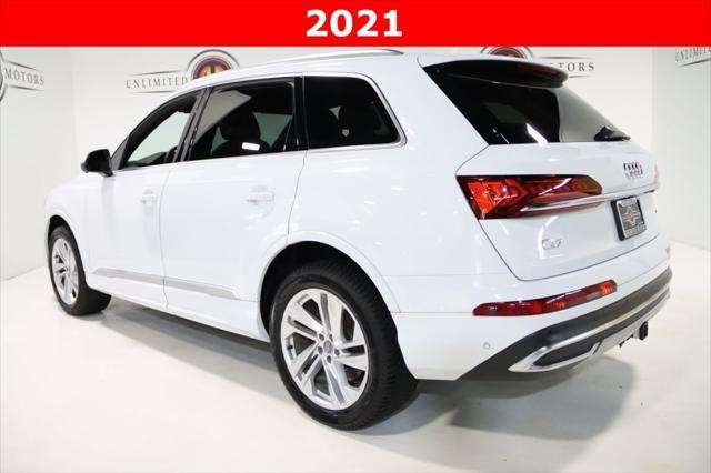 used 2021 Audi Q7 car, priced at $31,980