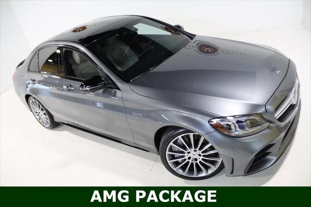 used 2020 Mercedes-Benz AMG C 43 car, priced at $38,220