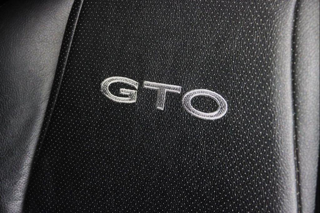 used 2004 Pontiac GTO car, priced at $26,430