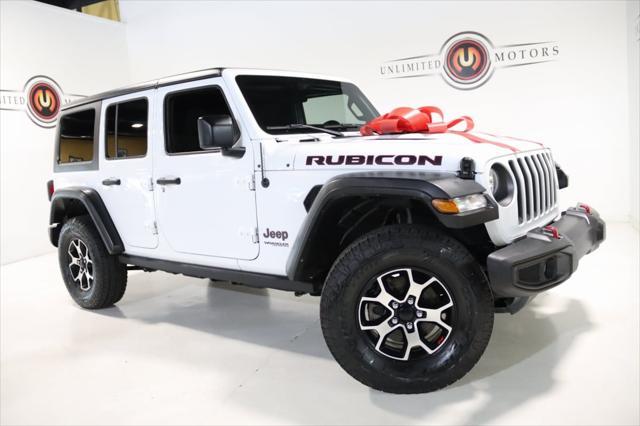 used 2021 Jeep Wrangler Unlimited car, priced at $32,500