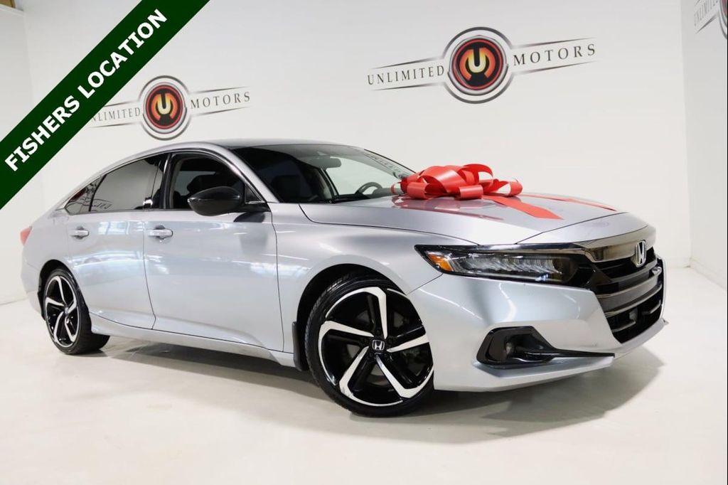 used 2021 Honda Accord car, priced at $22,500