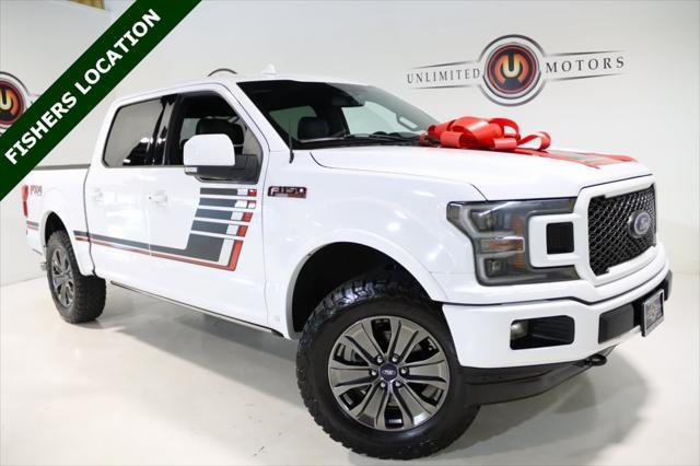 used 2018 Ford F-150 car, priced at $34,750