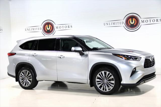 used 2023 Toyota Highlander car, priced at $46,500