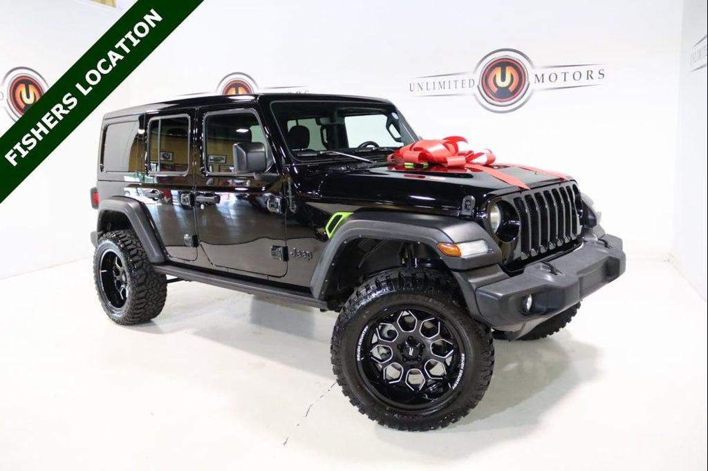 used 2021 Jeep Wrangler Unlimited car, priced at $32,640