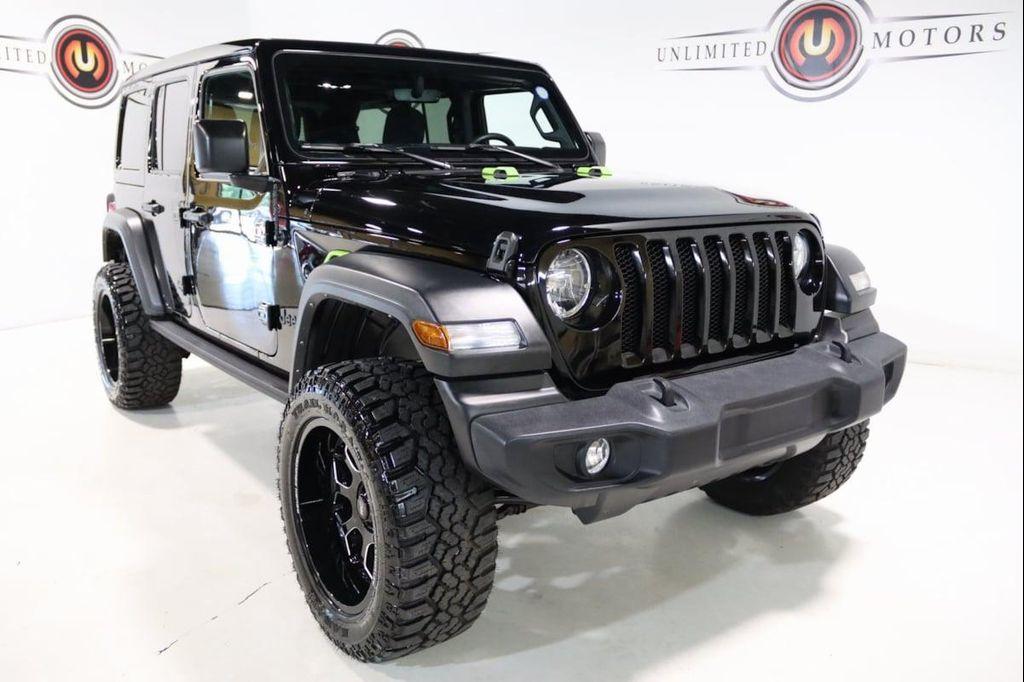 used 2021 Jeep Wrangler Unlimited car, priced at $32,640