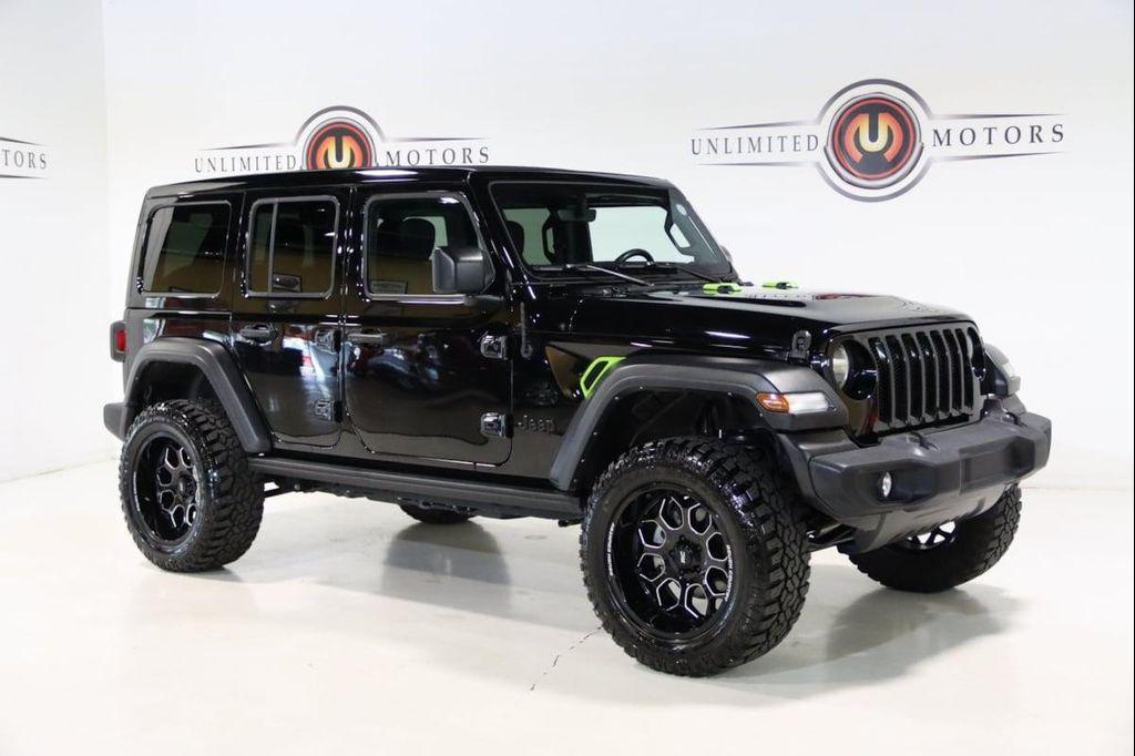 used 2021 Jeep Wrangler Unlimited car, priced at $32,640