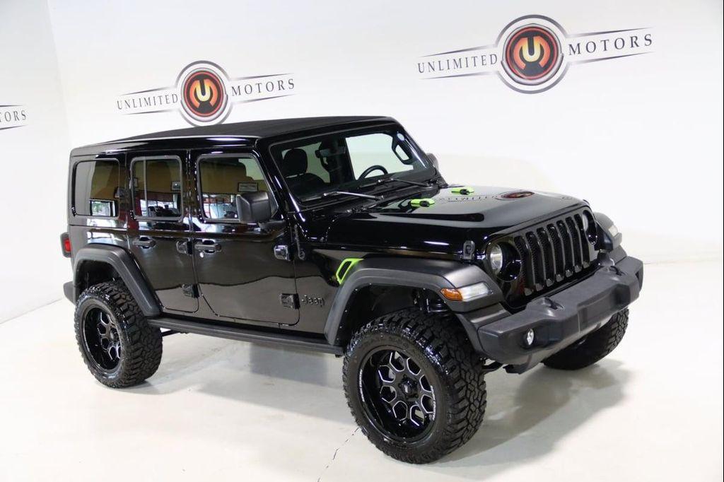 used 2021 Jeep Wrangler Unlimited car, priced at $32,640